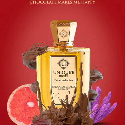 UNIQUE'E LUXURY - CHOCOLATE MAKES ME HAPPY