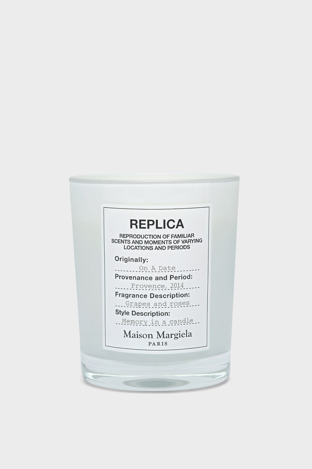 MAISON MARGIELA - REPLICA ON A DATE CANDELA