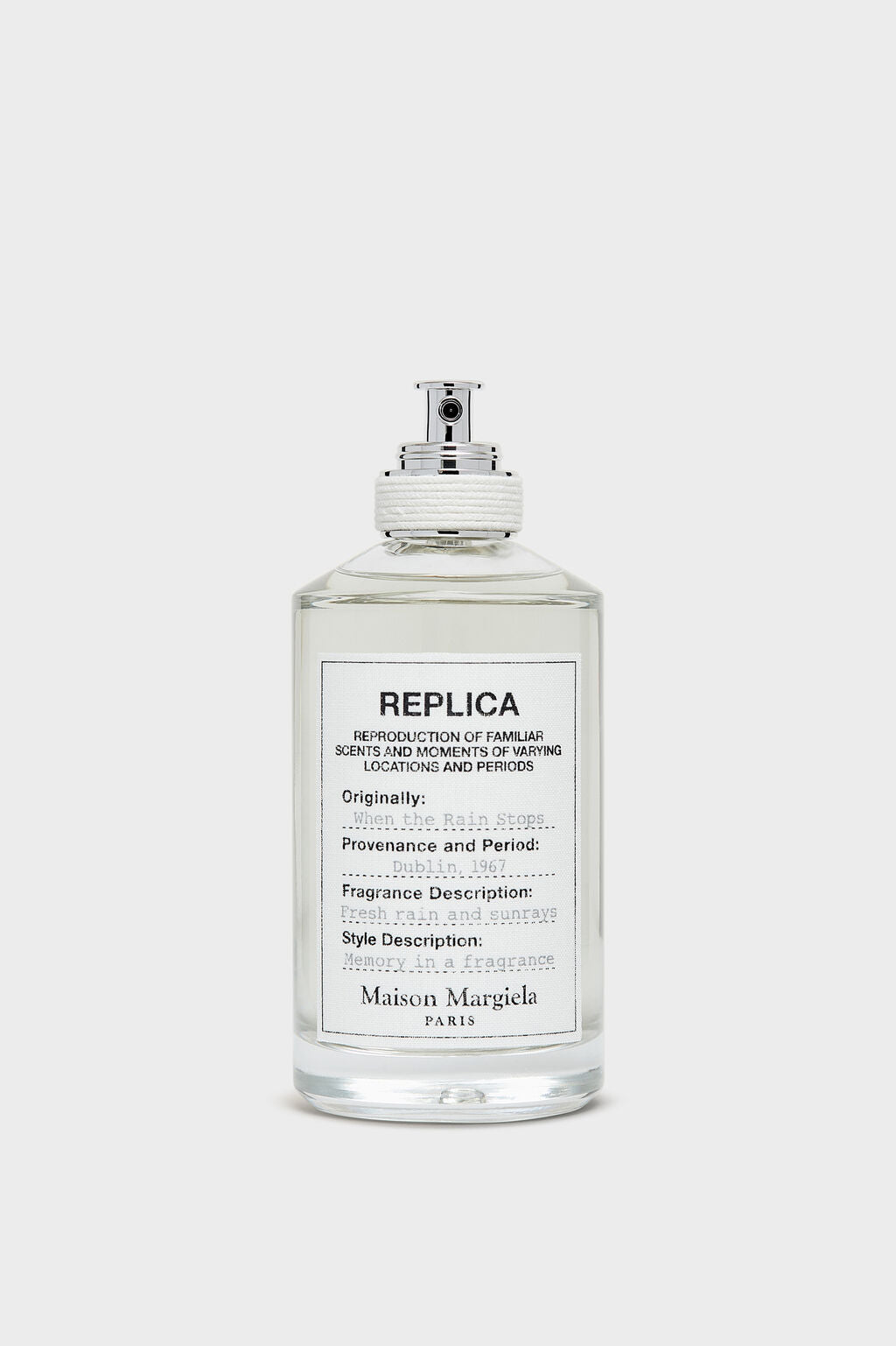 MAISON MARGIELA - REPLICA WHEN THE RAIN STOPS