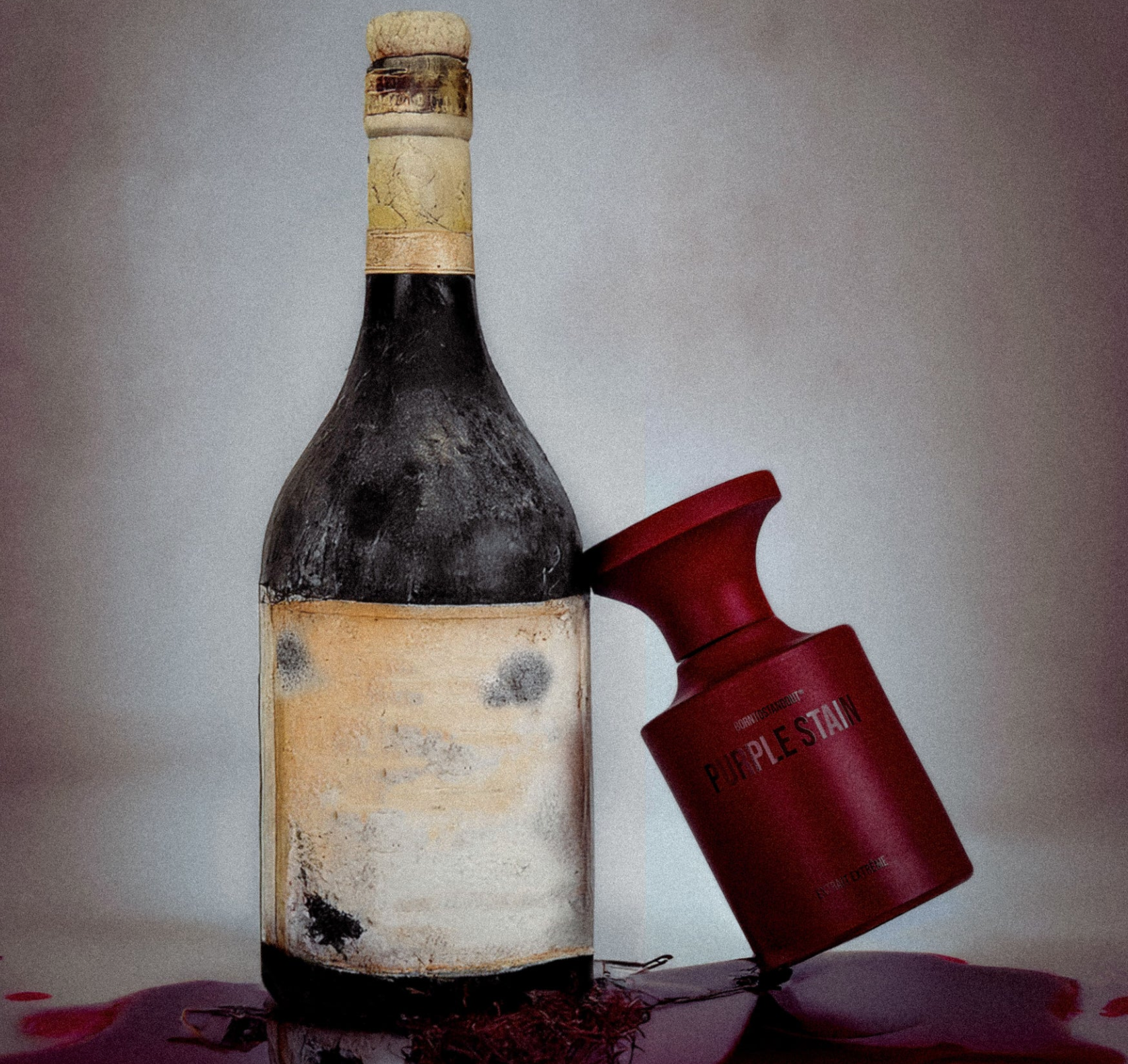 BORNTOSTANDOUT - PURPLE STAIN