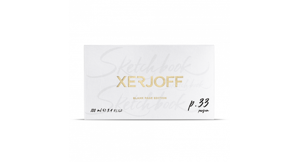 XERJOFF - P33 BLANK PAGE EDITION